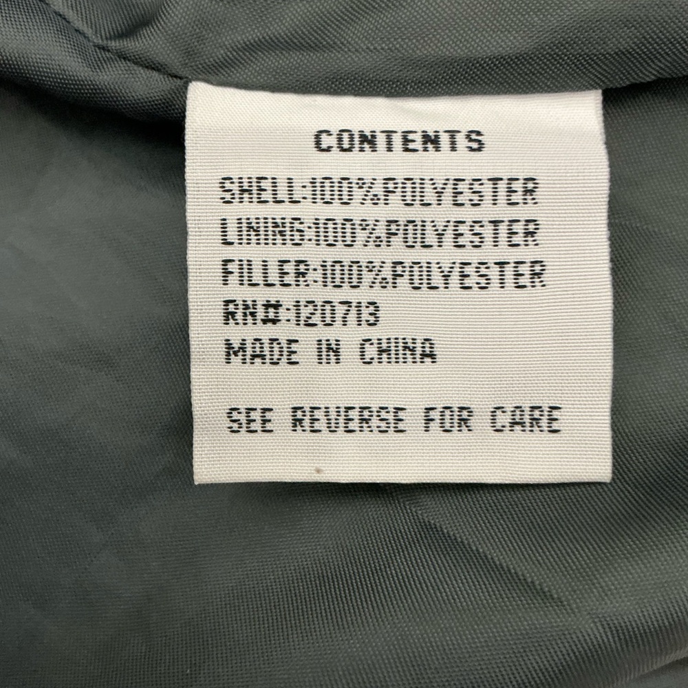 Totes Men’s Puffer Storm Jacket Winter Zip Up Coat Insulated Green Gray 2XL - Picture 9 of 16